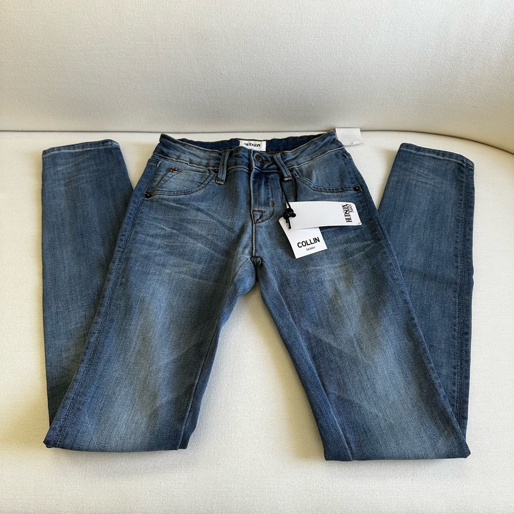 Hudson Blue Jeans Girls Size 12 Collin Skinny Hudson NWT